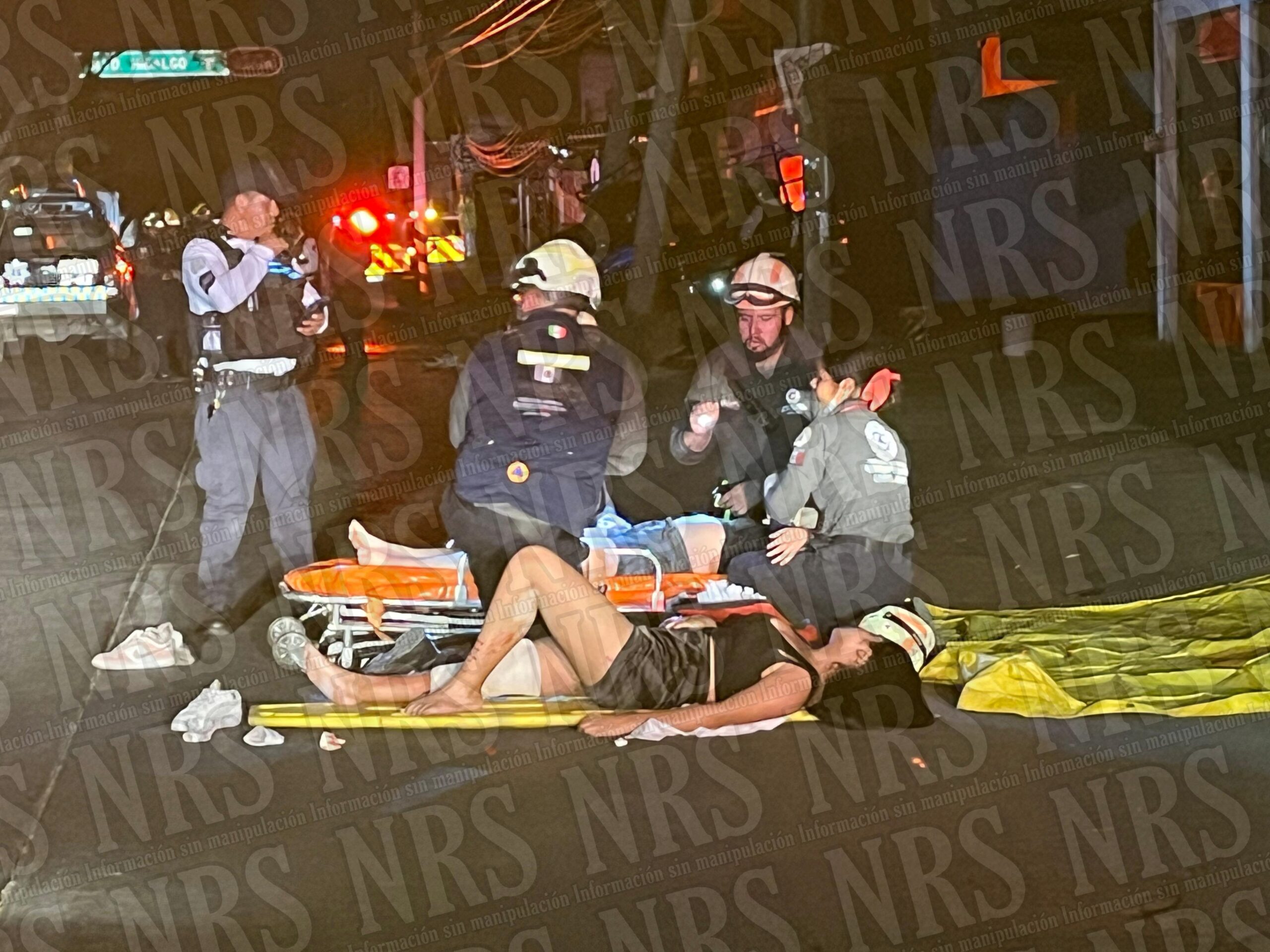 🚑Accidente deja nueve heridos tras salida de bar en León; conductor huyó del lugar 😱