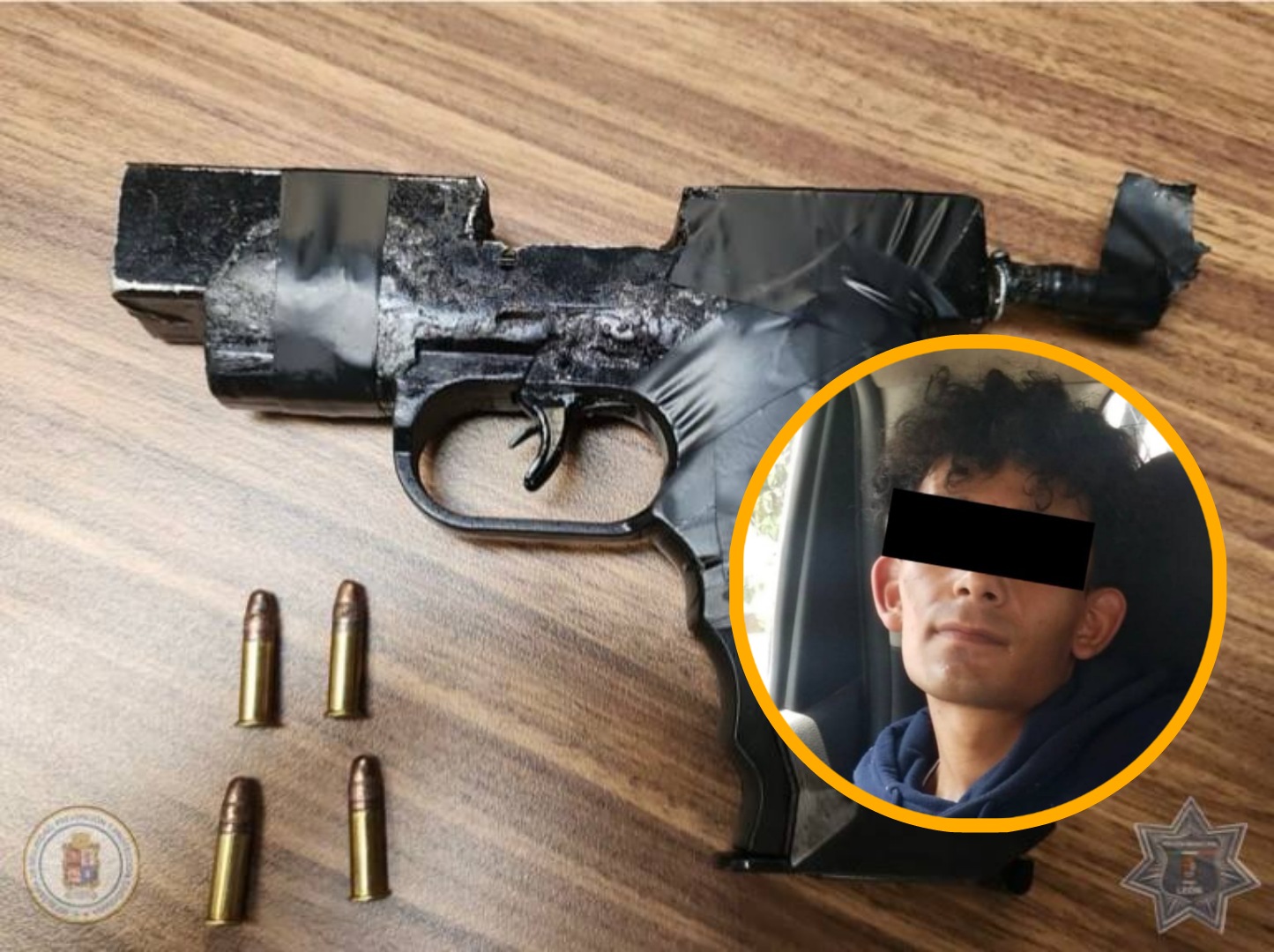 UN HOMBRE FUE DETENIDO POR PORTACIÓN DE ARMA DE FUEGO POR LA POLICÍA DE LEÓN EN LA COLONIA VALLE DEL REAL😱