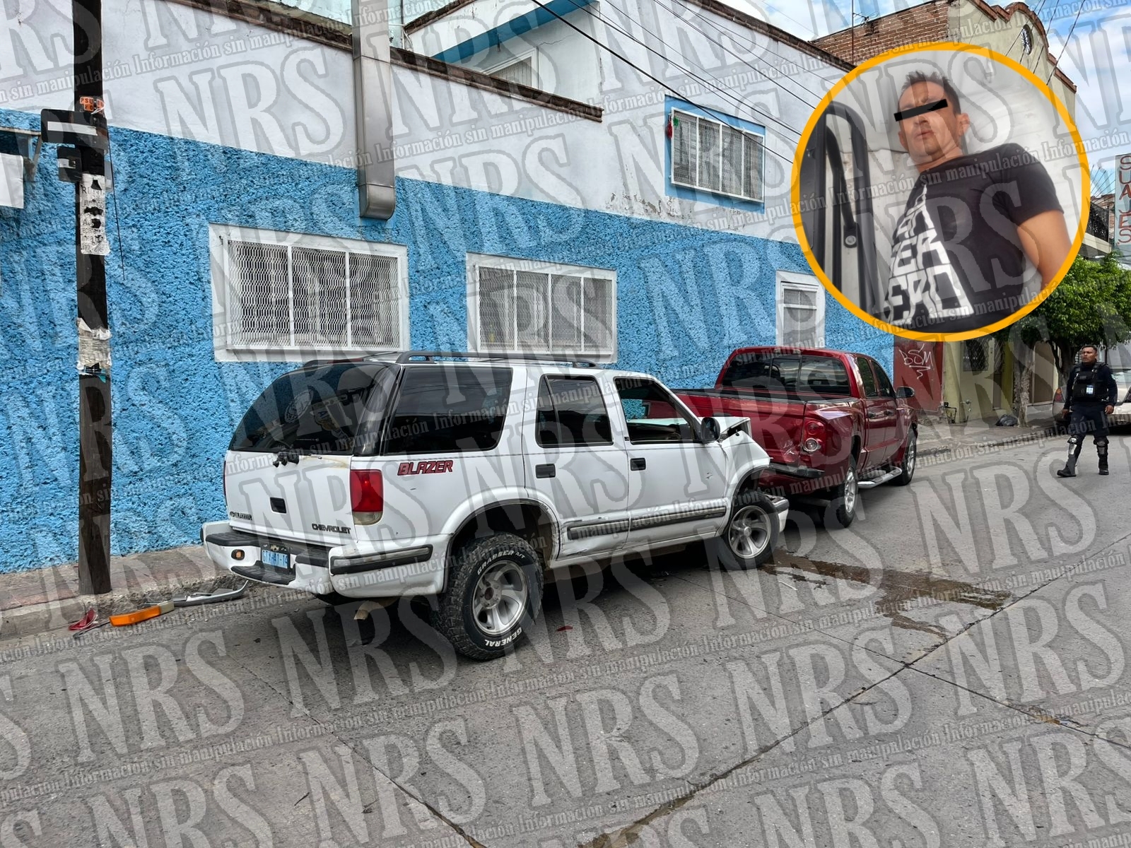 Roba camioneta y desata persecución de terror: atropella a niño y choca en Tierra Blanca