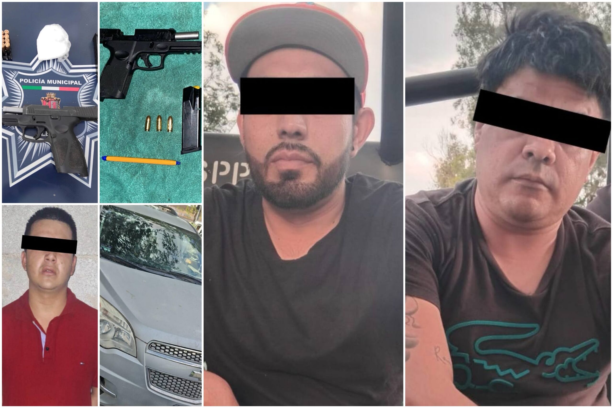 La Policía de León detuvo a tres hombres armados en distintos hechos