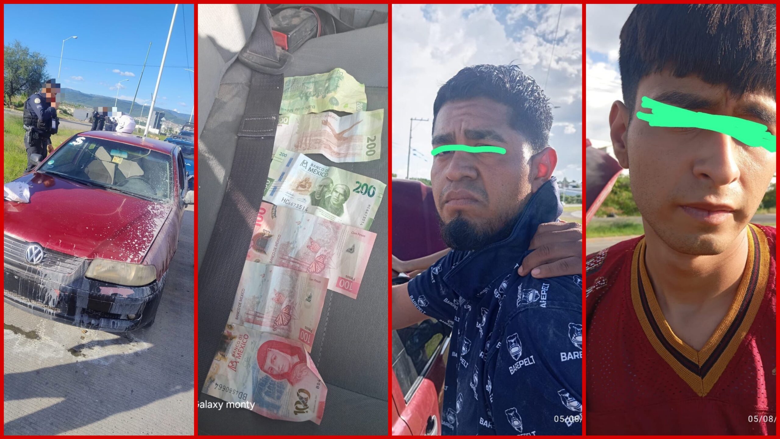 Detienen a dos hombres tras robo violento a tienda Oxxo en León