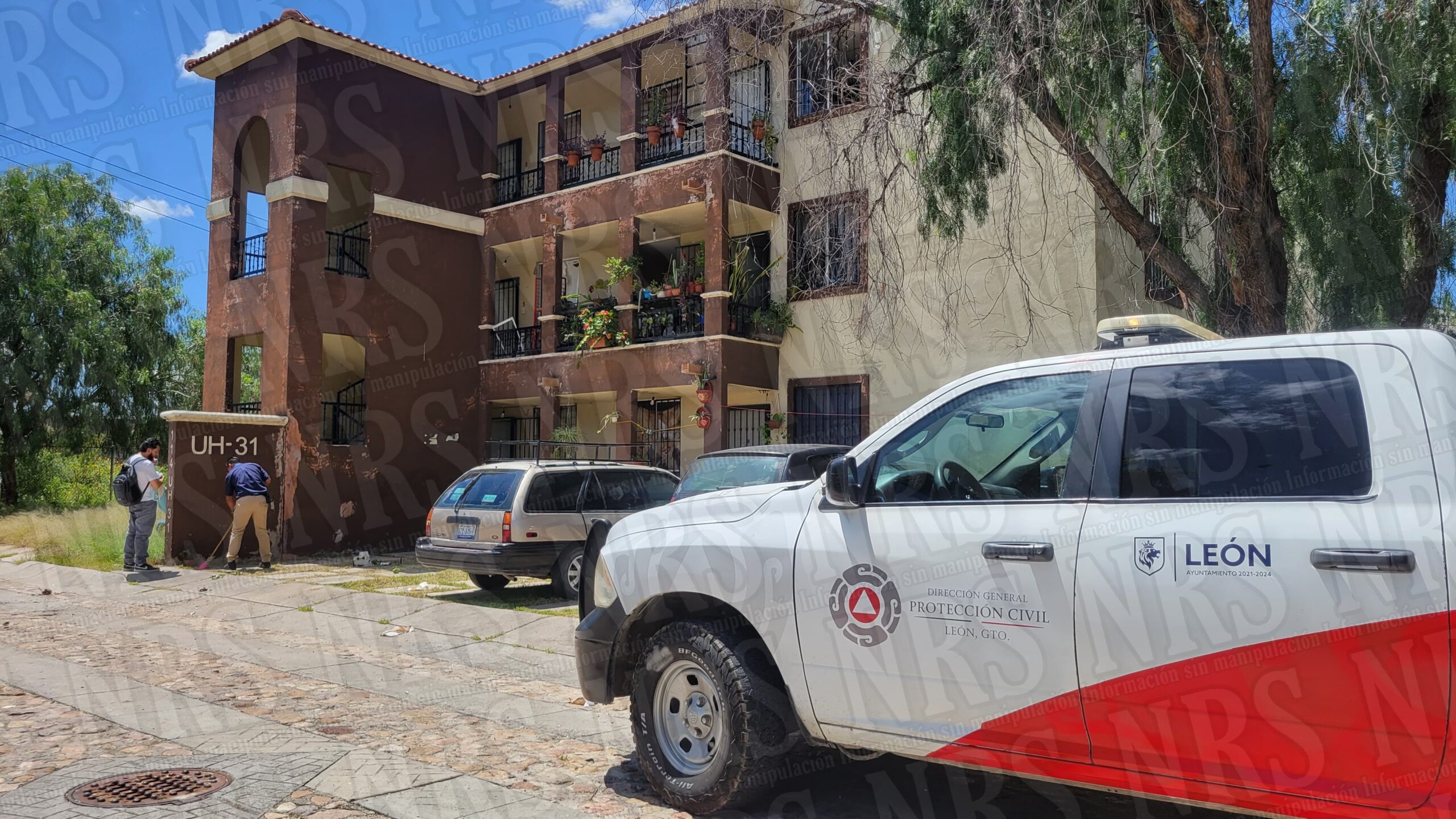 Explosión por fuga de gas deja un lesionado y daños en cinco viviendas en León