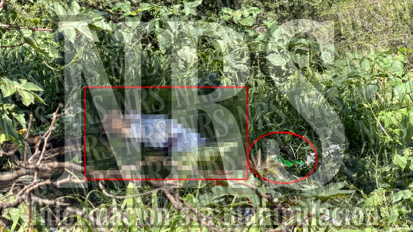 LOCALIZAN A HOMBRE SIN VIDA, MANIATADO Y CON NARCOMENSAJE EN LA COLONIA NUEVO LEÓN